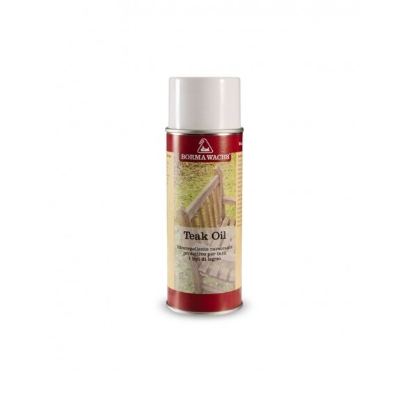 Purškiamas Tiko aliejus „Teak Oil Spray“