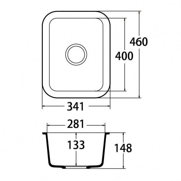 Staron sink A1132 1